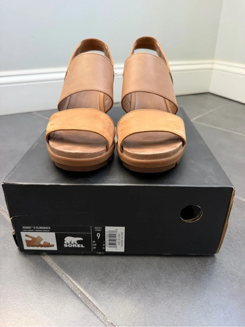 Sorel Joanie II Slingback Wedge Sandals